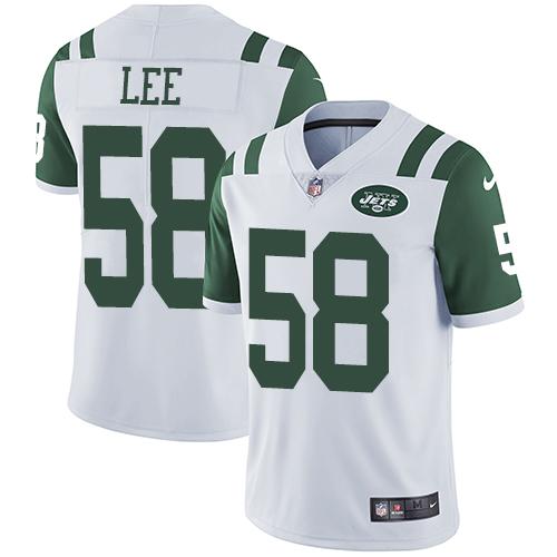 Nike Jets #58 Darron Lee White Youth Stitched NFL Vapor Untouchable Limited Jersey